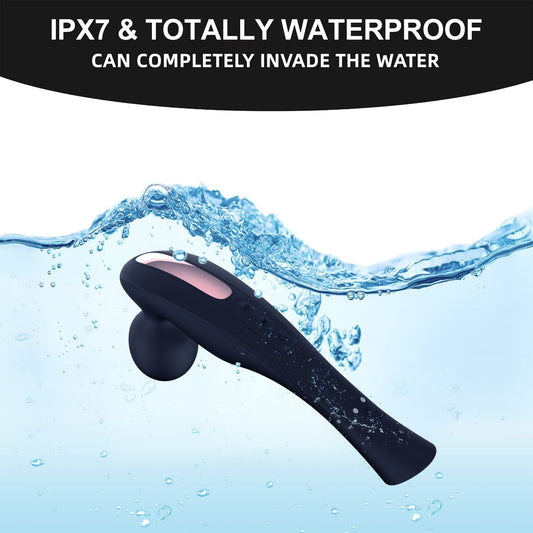 Fuigarry handheld massager control panel visible for easy mode and speed selection