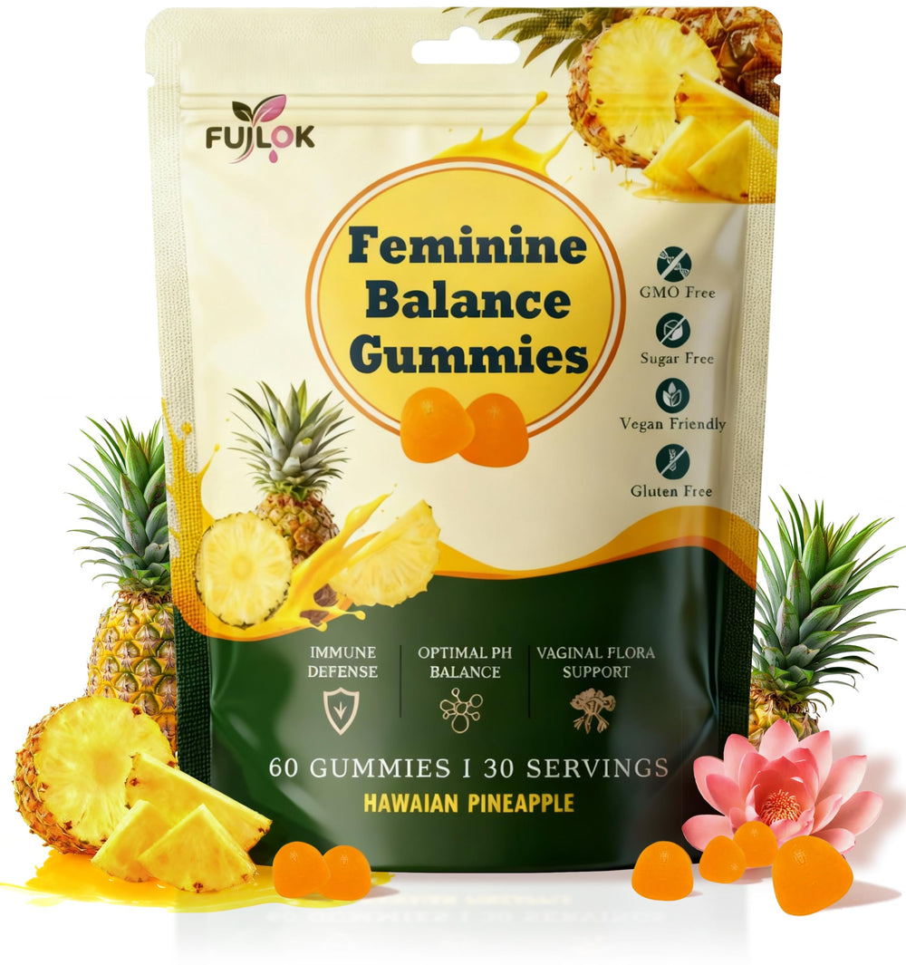 FUILOK Premium Feminine Balance Gummies bottle for daily balance support