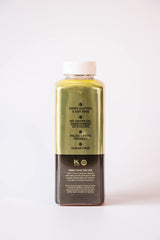 Pouring FULL BODY IMPACT Apple liquid collagen into water for easy daily use.