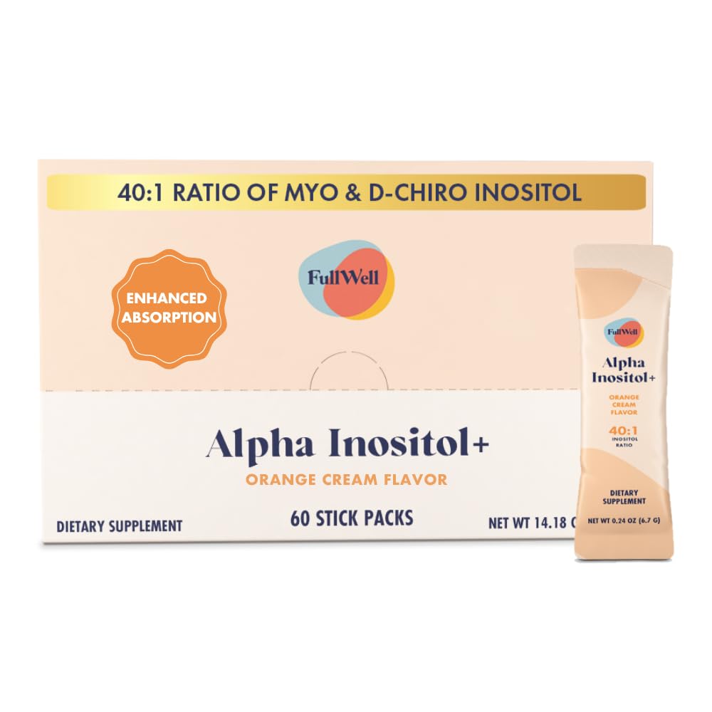 FullWell Alpha Inositol bottle front view for daily wellness routine.