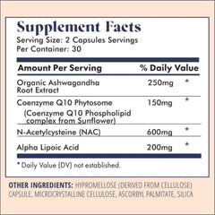 FullWell Fertility Booster capsules provide convenient daily supplementation for both partners.