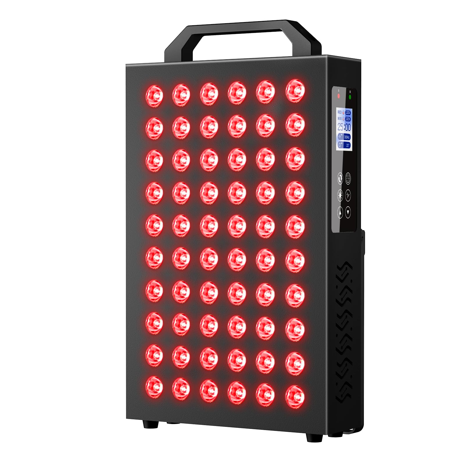 Fumitt red light therapy device front view for convenient at-home use
