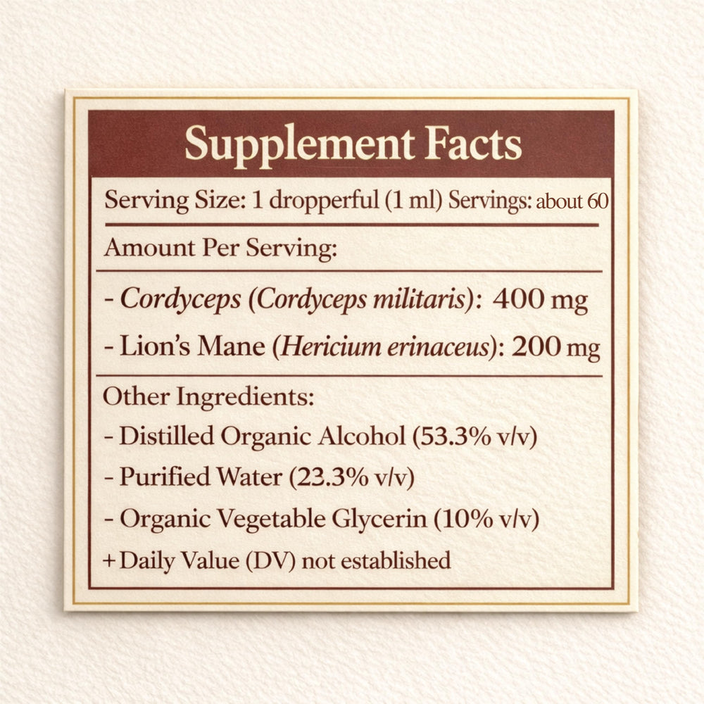 FUNGISIP Momentum added to coffee hints at a smooth energy lift.