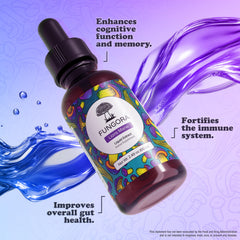 Fungora Lion's Mane dropper delivering potent, fast-acting focus support.