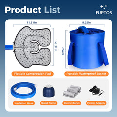 Fuptos cold therapy machine portable design fits home and travel use.