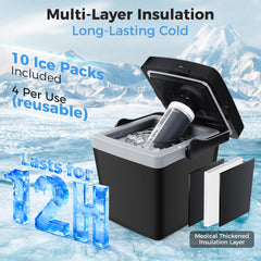 fuptos cold therapy machine shoulder wrap provides cooling for shoulder soreness