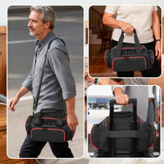 FURIMETY CPAP travel bag durable material and quilted finish.