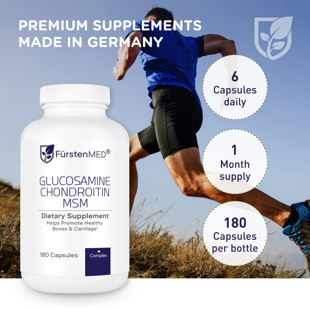 MSM detail indicating natural joint comfort support.