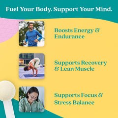 Further Food mushroom blend protein powder image signals endurance support and enhanced flavor.