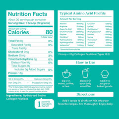 Further Food unflavored collagen scoop shows easy portioning for daily use.