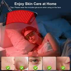 Adjustable stand with 180-degree rotation enables comfortable face, back, or leg positioning.