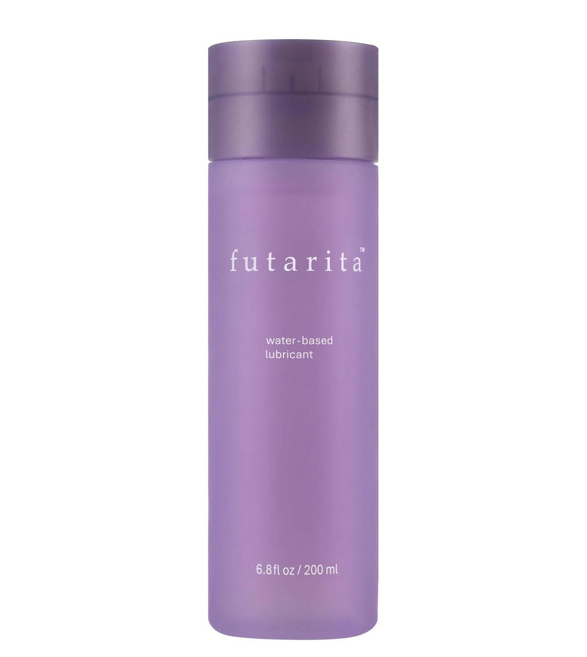 Futarita premium lubricant bottle featuring hyaluronic acid for natural, comfortable skin contact.
