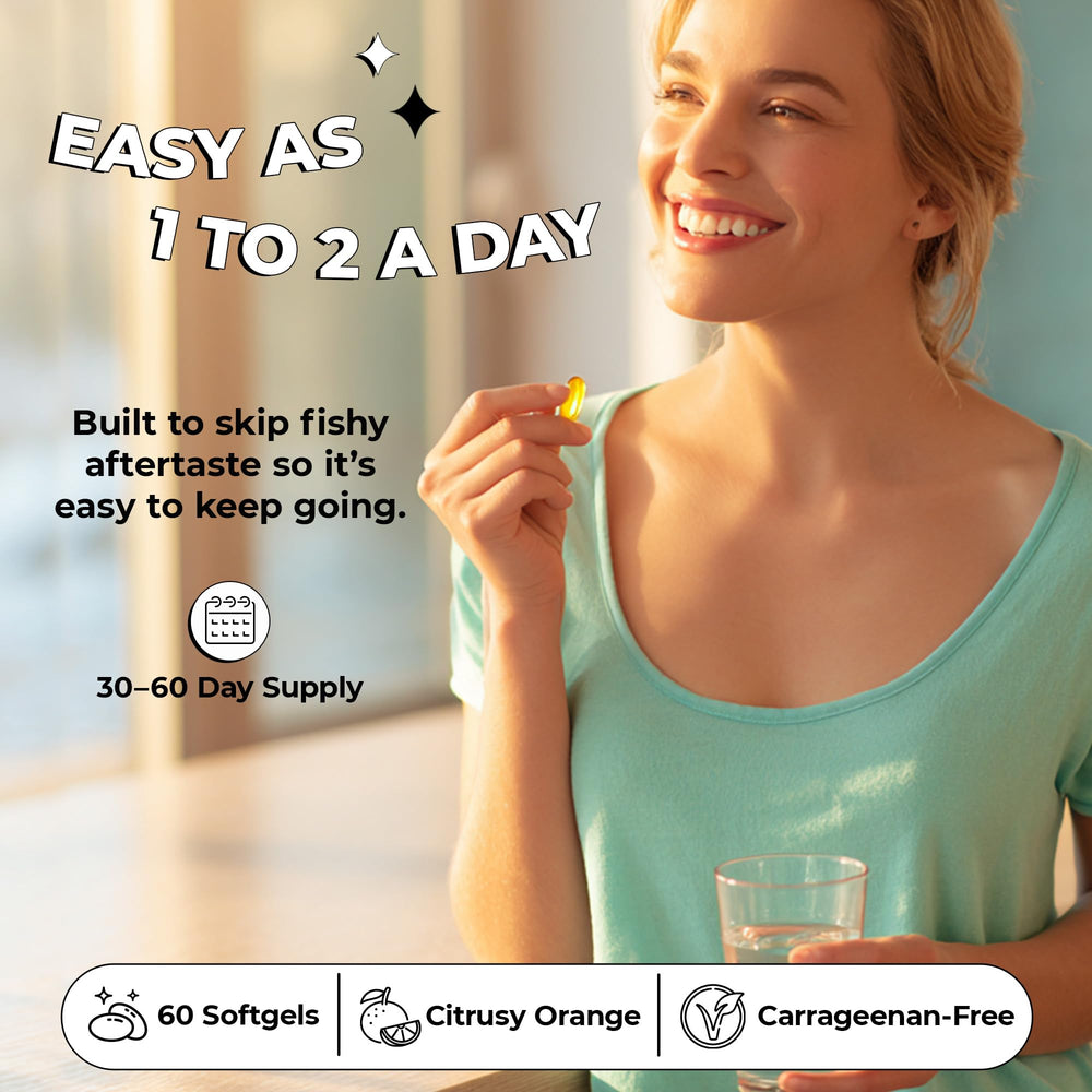 Future Kind Omega-3 carrageenan-free tapioca softgels.