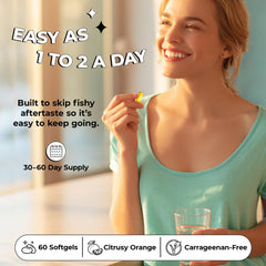 Future Kind Omega-3 carrageenan-free tapioca softgels.