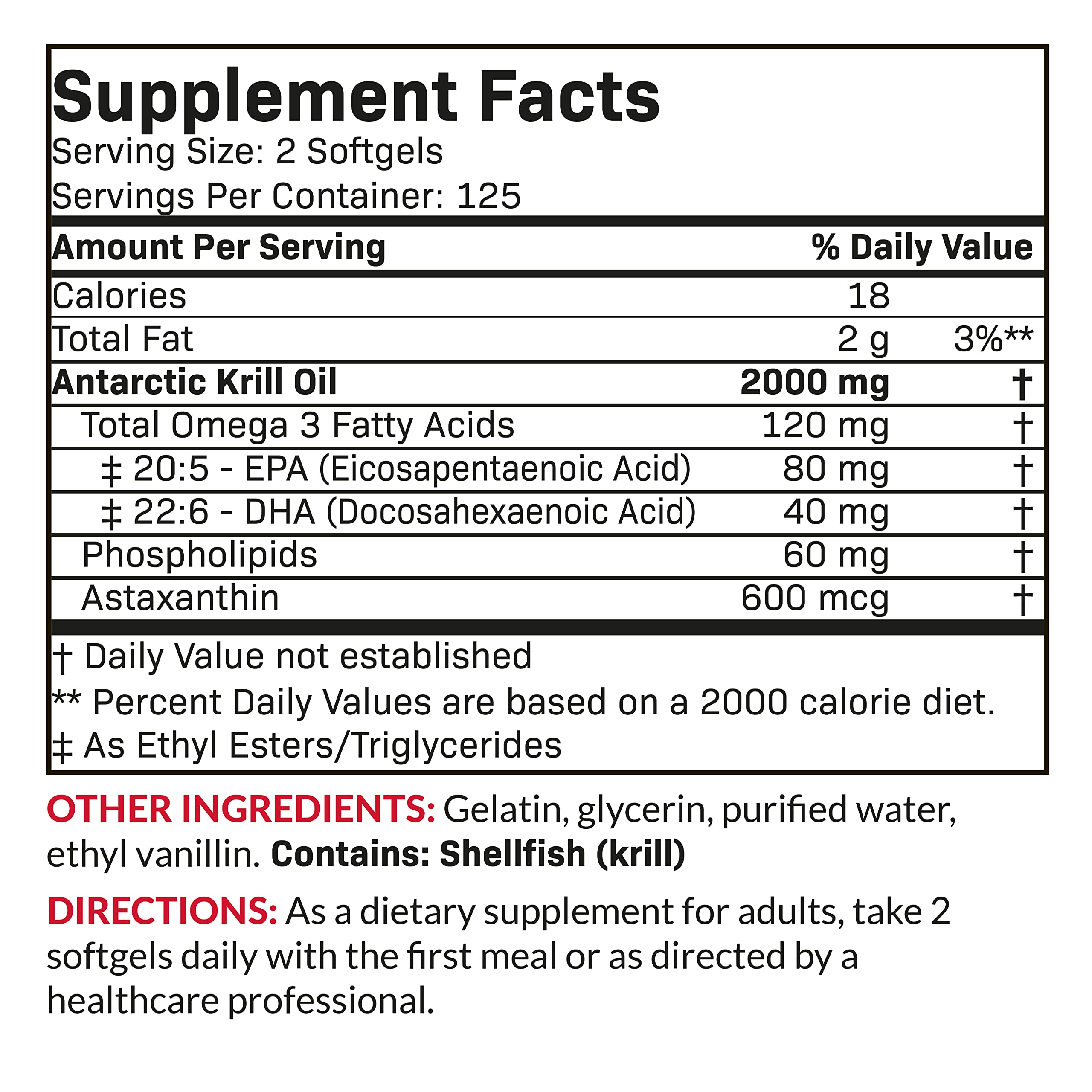 Packaging notes lab testing and allergen-free formula.