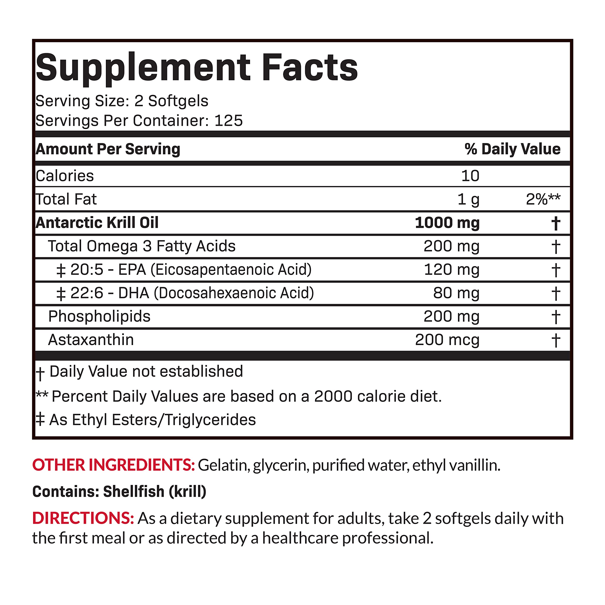 Futurebiotics 250-softgel bottle highlighting 125 servings value.