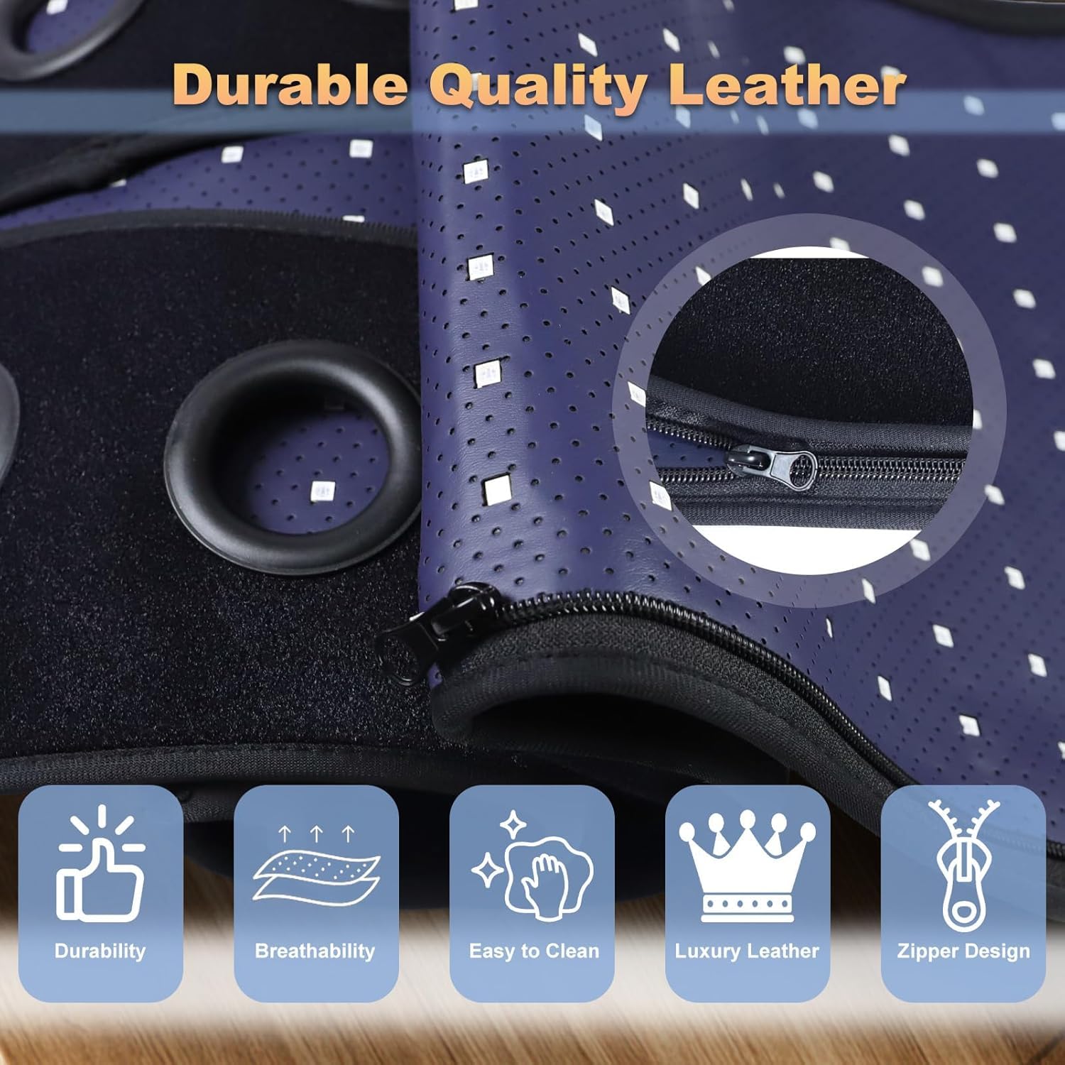 Fuuerds remote control for customizable session duration, intensity, and pulse modes.