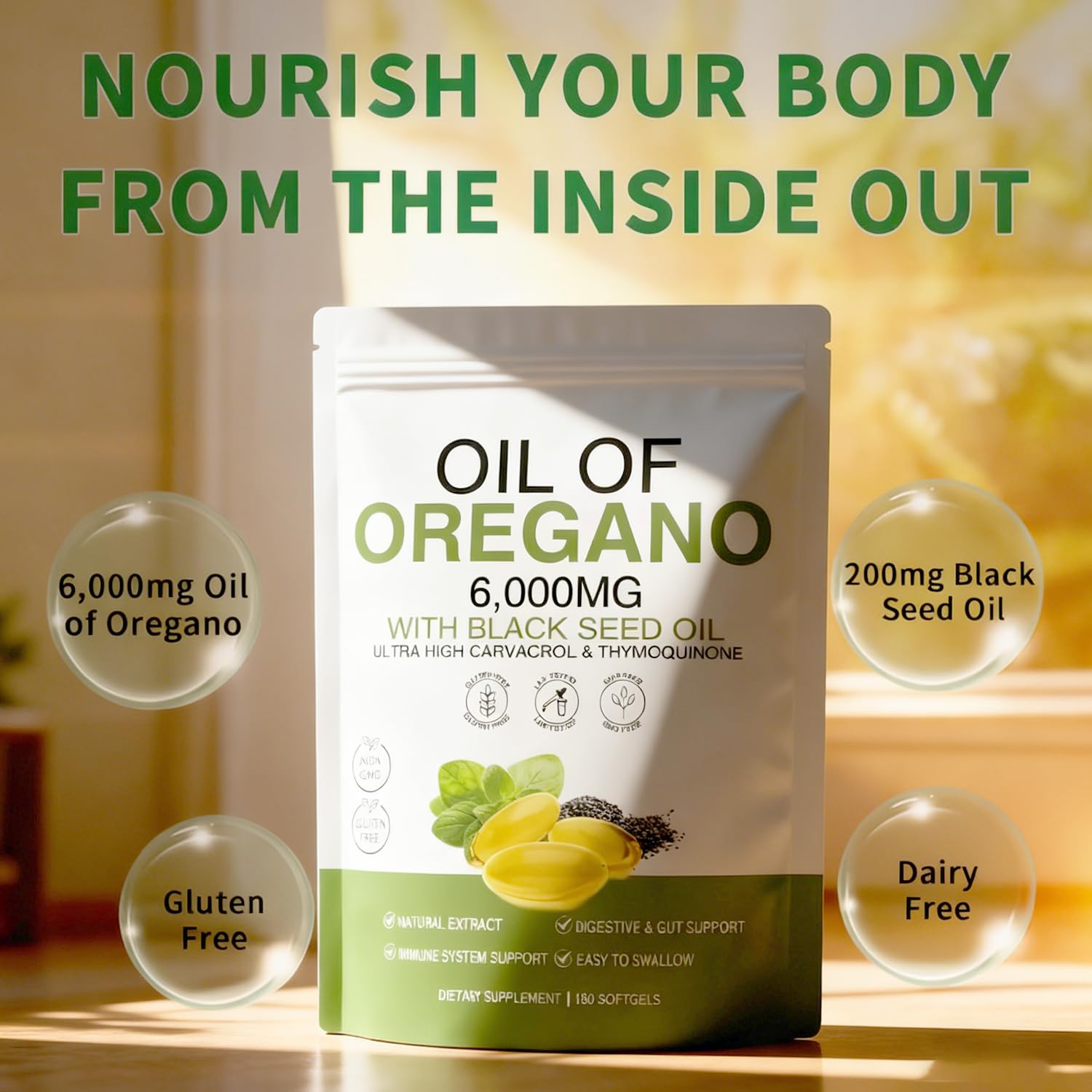 FW ZONE Non-GMO ingredients bottle with clean label for trust.