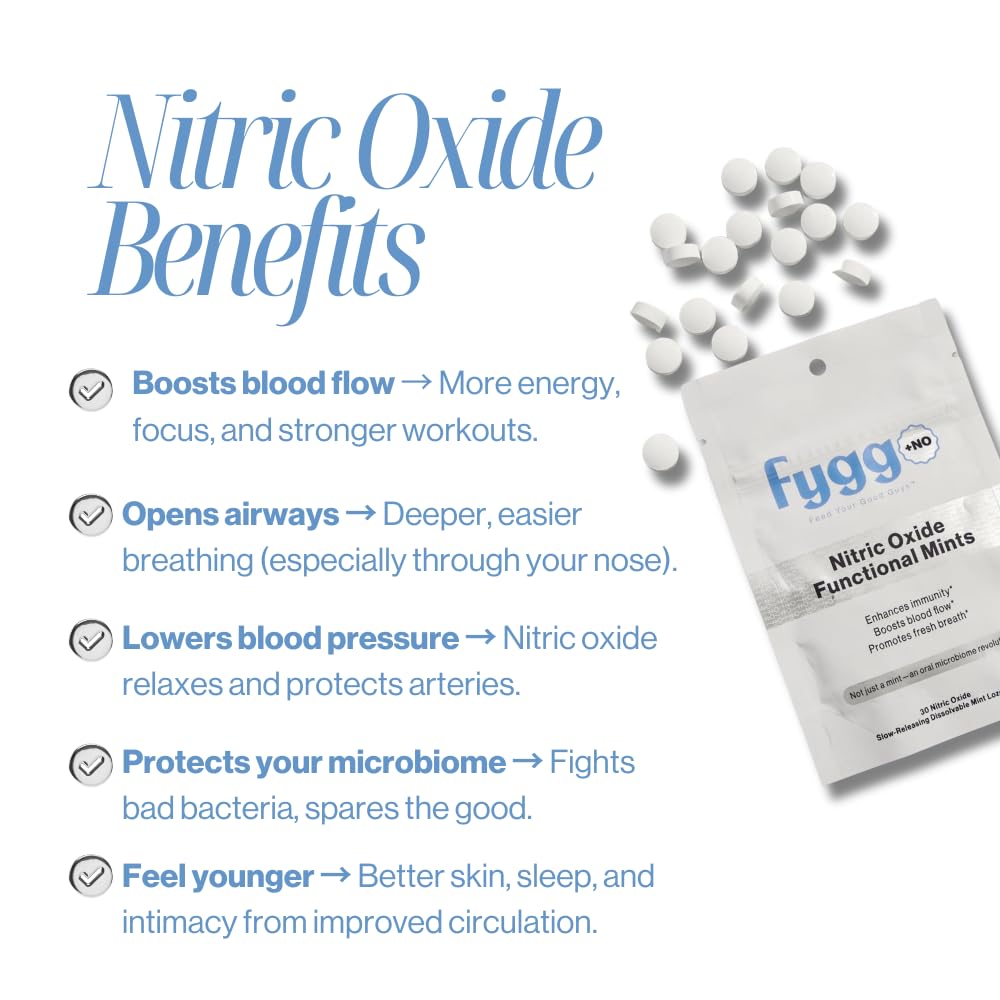 Travel-friendly pack with Fygg NOX mints fits bags and car compartments.