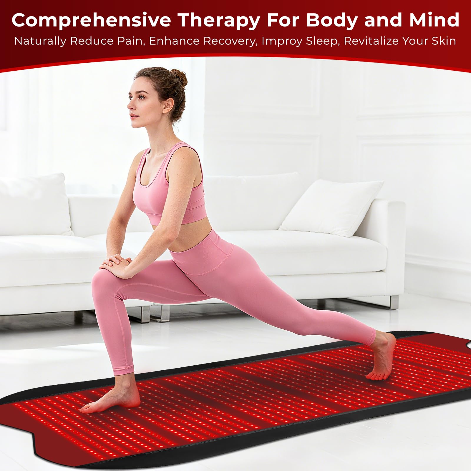 fyovuv red light therapy mat gift ready for wellness minded loved ones