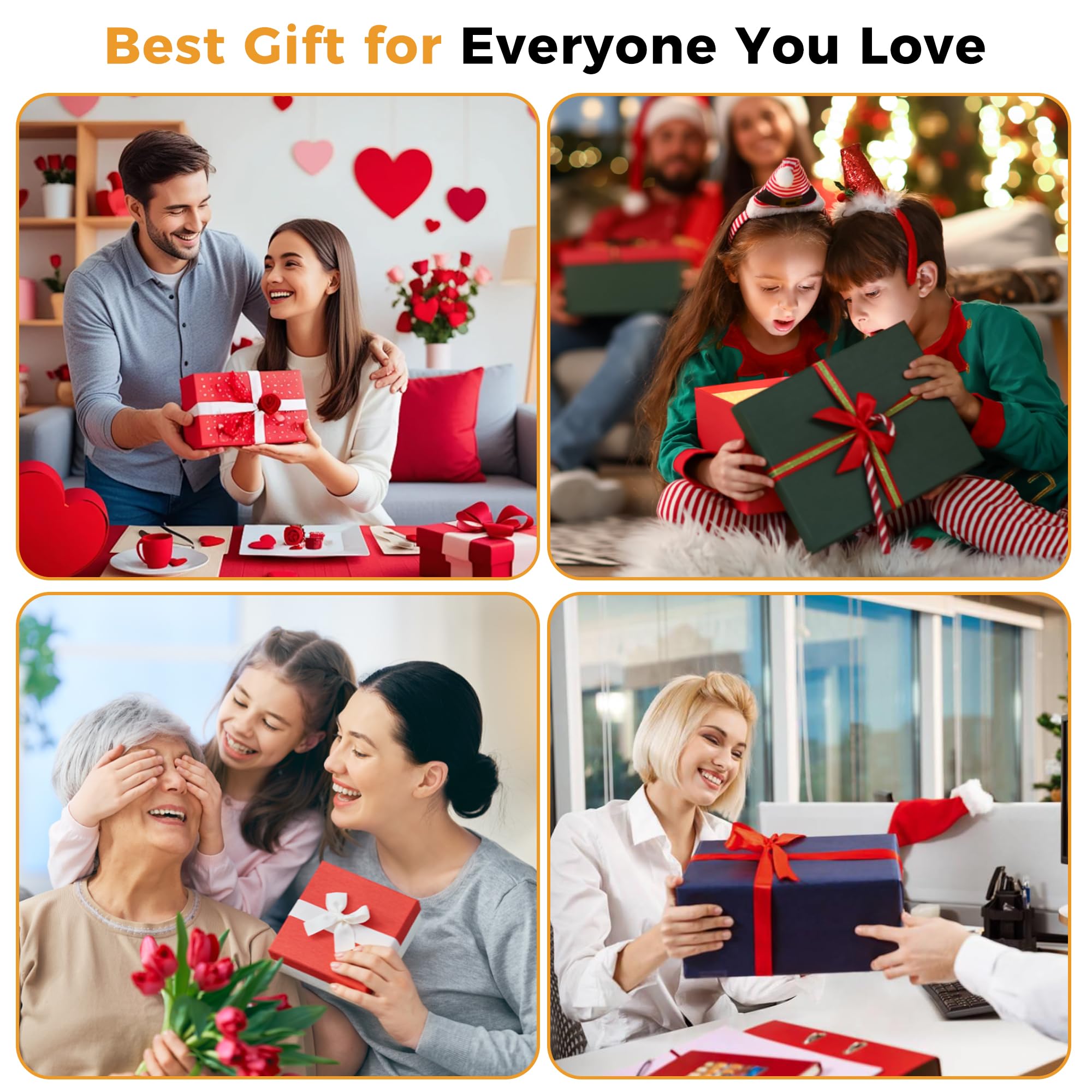 fyovuv red light therapy belt packaging conveys gift-ready presentation