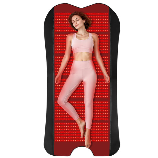 fyovuv red light therapy mat full body pad for at home relaxation and warmth