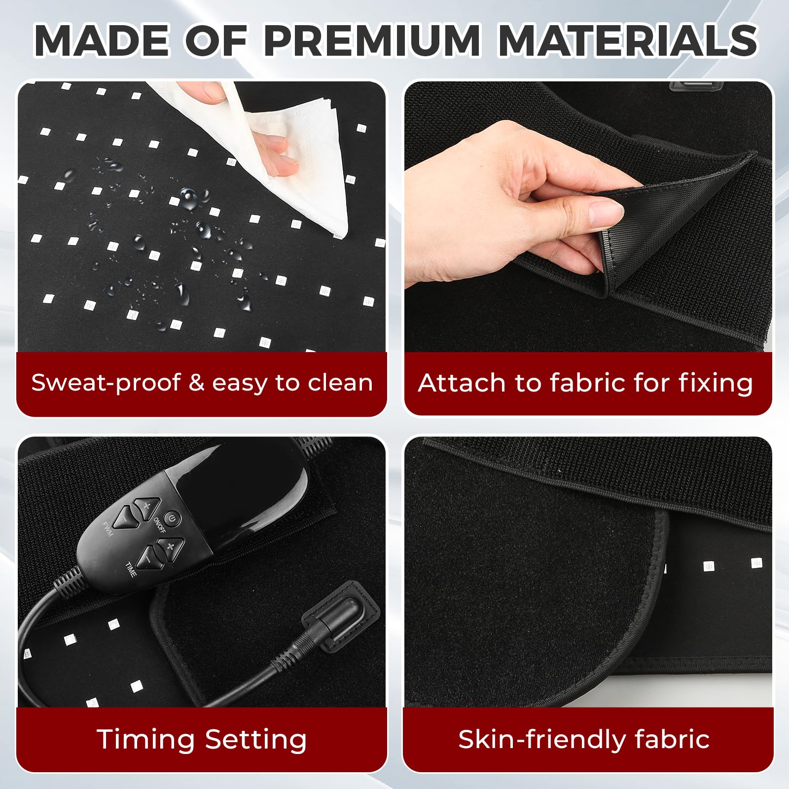 fyovuv soft skin-friendly materials emphasize comfortable wear during longer sessions