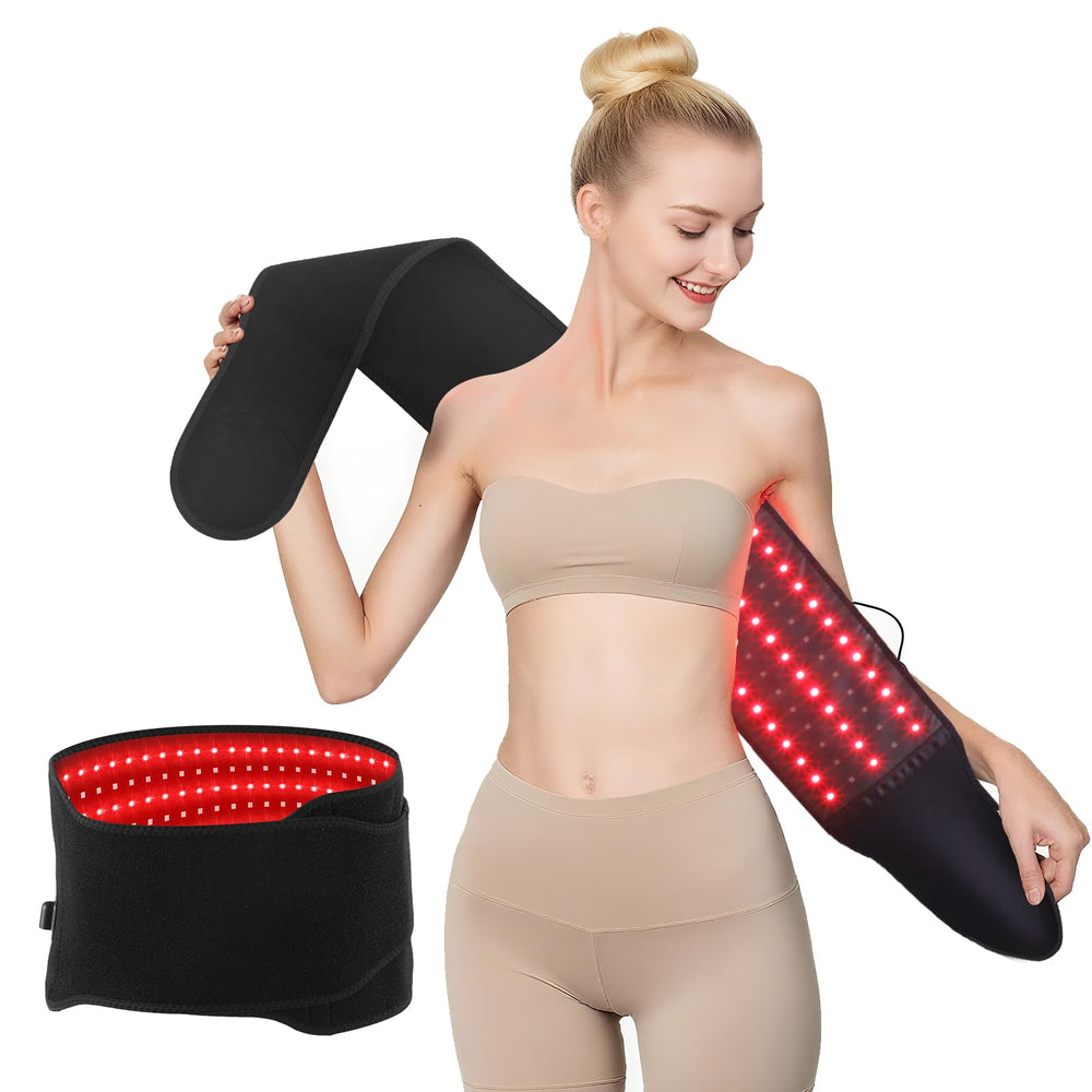 fyovuv red light belt front view for convenient at-home relaxation