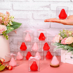 FYSUIMU strawberry baby shower decor candles enhance festive tables.
