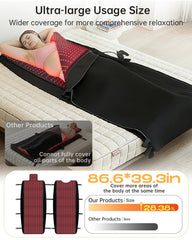 FYW mat showing 660nm and 850nm modes for versatile light therapy