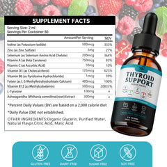 Fzjjyana ashwagandha and L-tyrosine on label suggest adaptogenic and amino acid support.