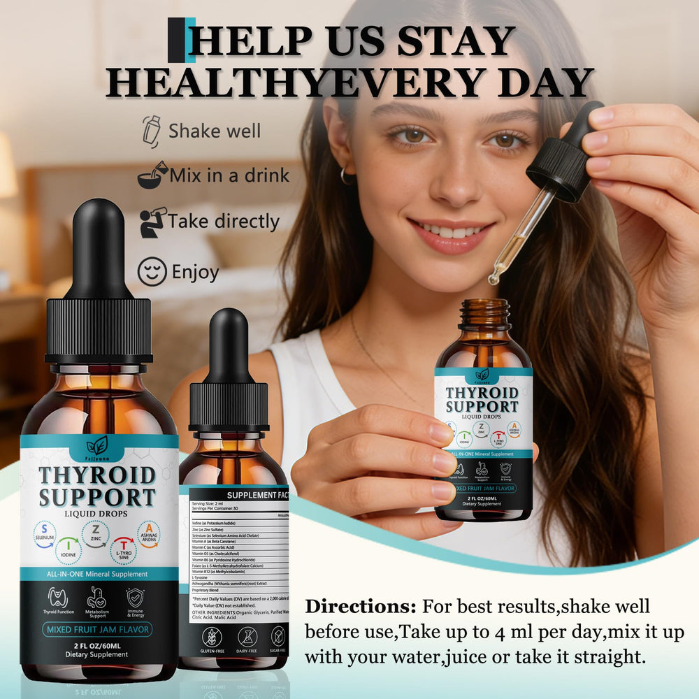 Fzjjyana selenium component supports balanced mineral profile in drops.