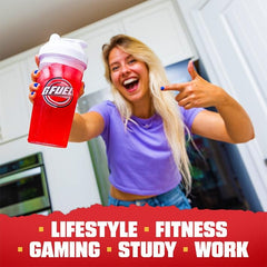 G Fuel Nightmare On Elm Street 2.0 Tart Fruit Punch flavor in a shaker cup