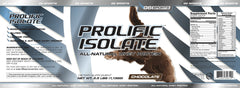 G6 Sports Prolific Isolate Chocolate Peanut Butter scoop.
