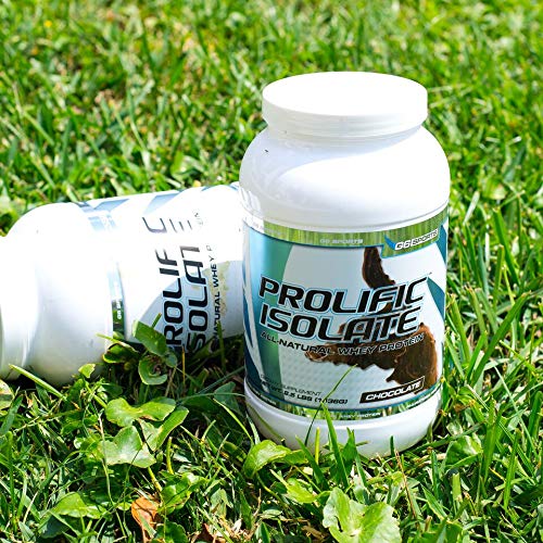 G6 Sports Prolific Isolate label close-up with clean ingredients.