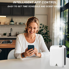 Gabroga Smart Scent Air Machine with 200ml bottle for long-lasting aroma in a large room