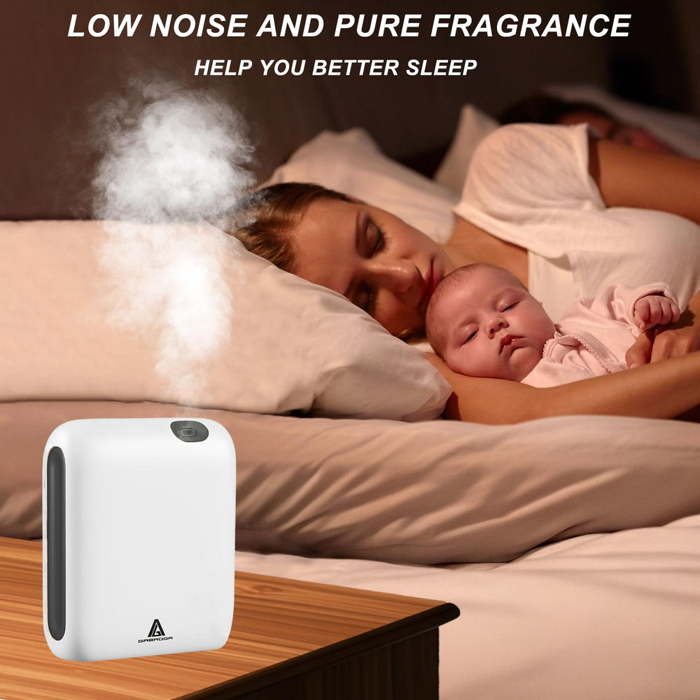 Gabroga waterless diffuser shows no water required for clean operation