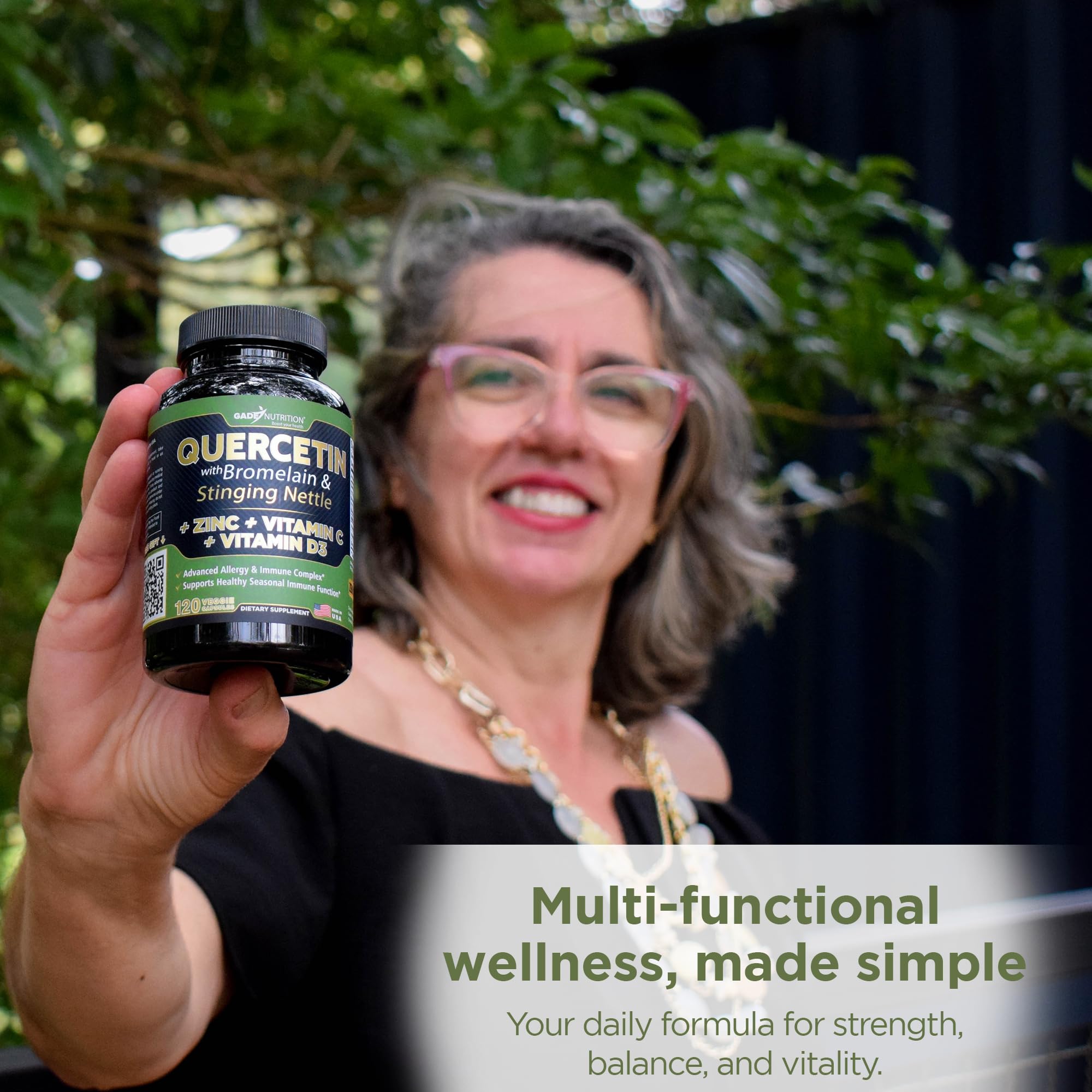 GADE Quercetin with vitamin C and zinc in the formula
