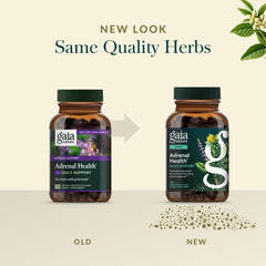 Gaia Herbs Adrenal Health vegan phyto-caps for daily use