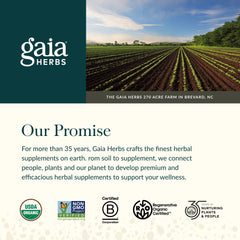 Gaia Herbs gummies soft texture close-up.