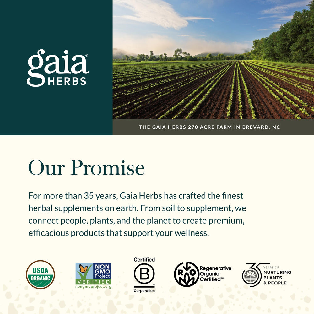 Gaia Herbs global sourcing map reflecting thoughtful ingredient selection