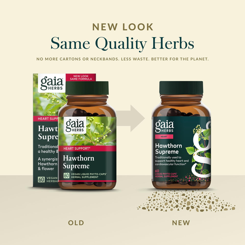 Organic Gaia Farms sourcing ensures high-quality, regenerative ingredients.
