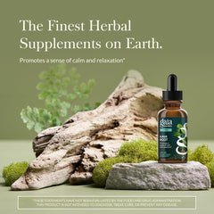 Gaia Herbs Kava Root label highlighting Noble Kava Cultivars and kavalactones