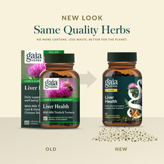 Gaia Herbs Schisandra berries visual emphasizes adaptogenic blend