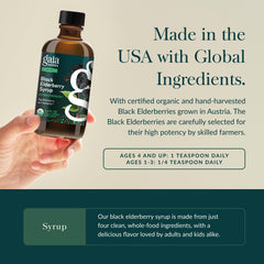 Organic co-op of 450 growers behind Gaia Herbs elderberry syrup.