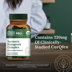 GAIA Herbs PRO Clinically studied formula emphasizes validated herbal blend.