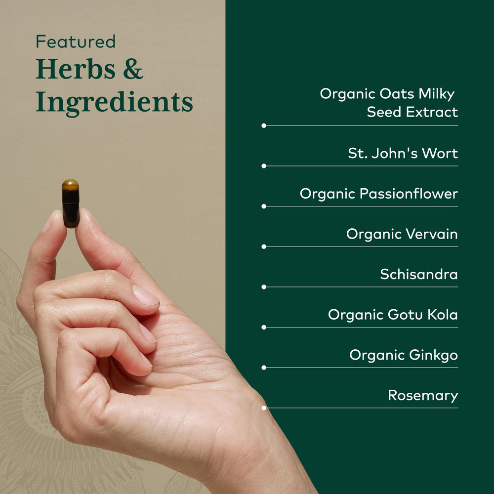 Gaia Herbs PRO Emotional Balance regenerative farm imagery.