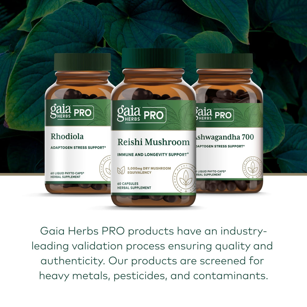 Gaia Herbs PRO farm lines emphasize regenerative cultivation for wellness.