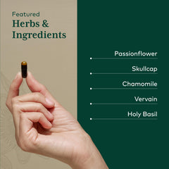 GAIA Herbs PRO Holy Basil leaf detail for balanced mood