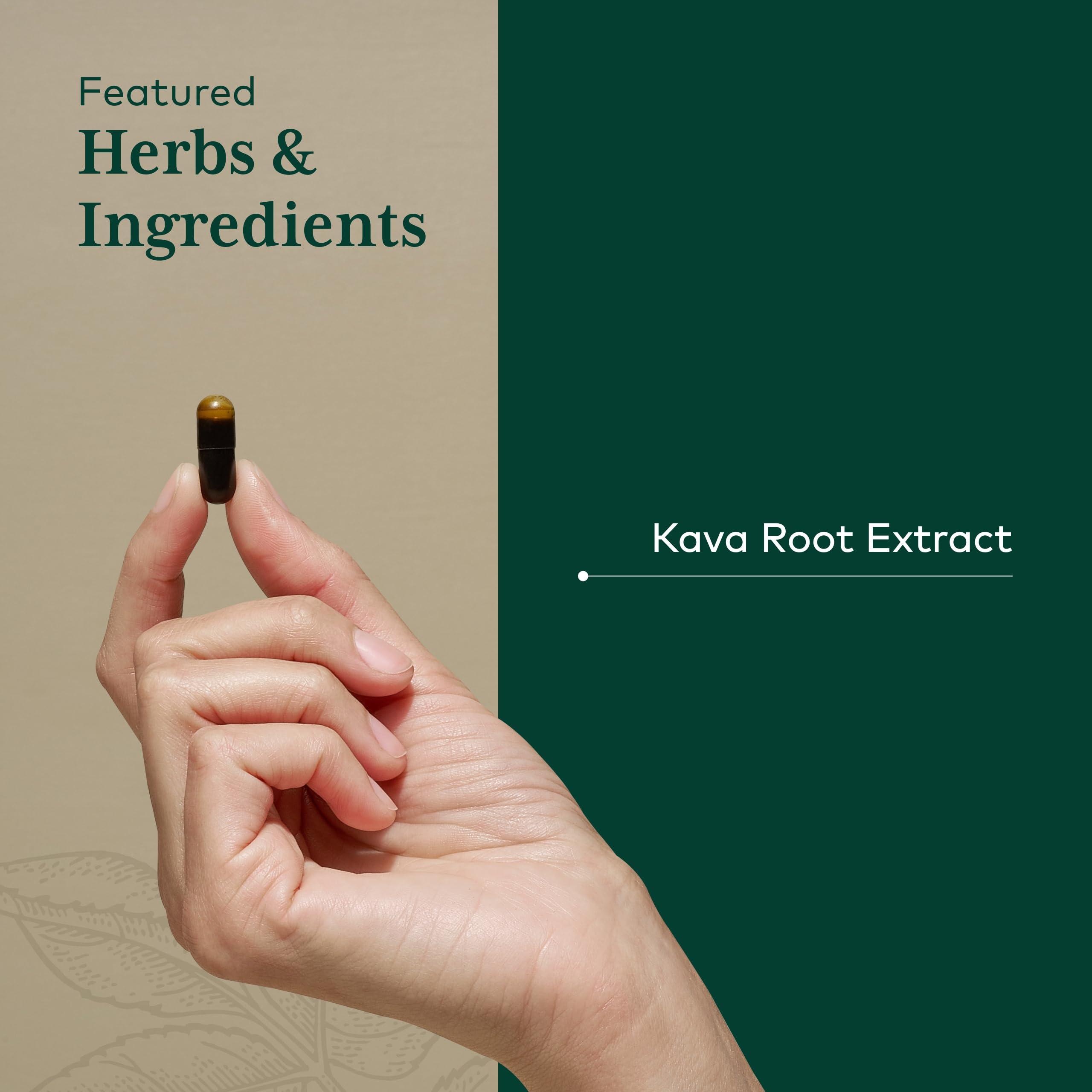 GAIA Herbs PRO Kava 75 packaging front emphasizing sustainability
